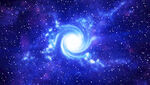 高清蓝色星空