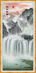  山水画风景