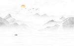 新中式山水画