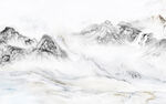 水墨山水画