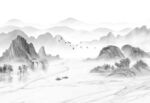 中式山水画