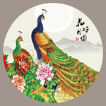 圆形装饰画