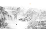 水墨国画