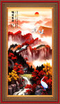 玄关山水画