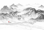 新中式山水画