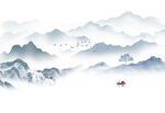 新中式山水画