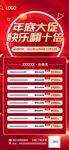 双十二年底狂促销海报