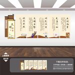 学校园企业食堂餐厅文化展板标语