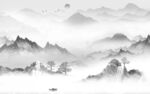 人气 最新现代山水 Tif分层