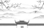 现代 意境新款山水 Tif分层