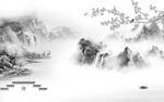 人气 新款沙发山水 Tif分层