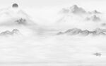 现代 灰色新山水画 TiF分层