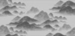 镂空山水画