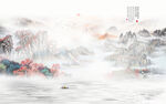 水墨山水画