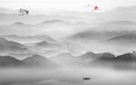 新中式山水画