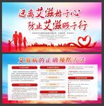 艾滋病展板