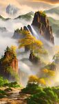 山水风景画