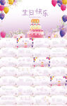 生日快乐生日派对纪念册PPT