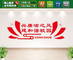 校园廉洁文化墙