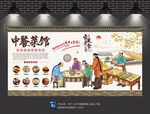 中餐馆背景墙
