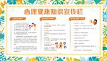 儿童心理健康教育展板