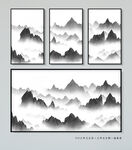 玄关水墨画