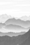 手绘山