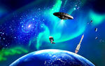 星空极光