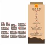 酒店指引牌