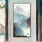 山水壁画