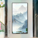 玄关山水画