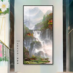 中堂山水画