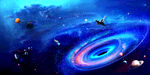 星空旋涡黑洞
