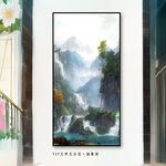 抽象山水画