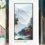 意境水墨山水画