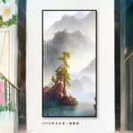 山水抽象画