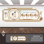 中医院国医堂养生馆形象墙