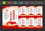 五星支部标语