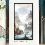 水墨山水画