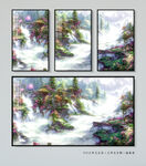 客厅晶瓷画装饰画