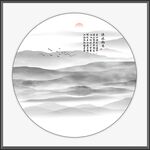 玄关山水画