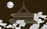 新中式背景墙 