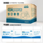 N95口罩包装箱设计