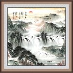 玄关山水画