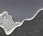 线条山水画