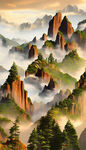 山水风景画