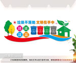 垃圾分类宣传文化墙图片