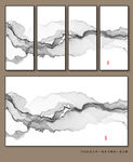 水墨山水画