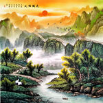 长城风景画