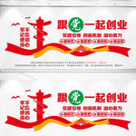 跟党一起创业